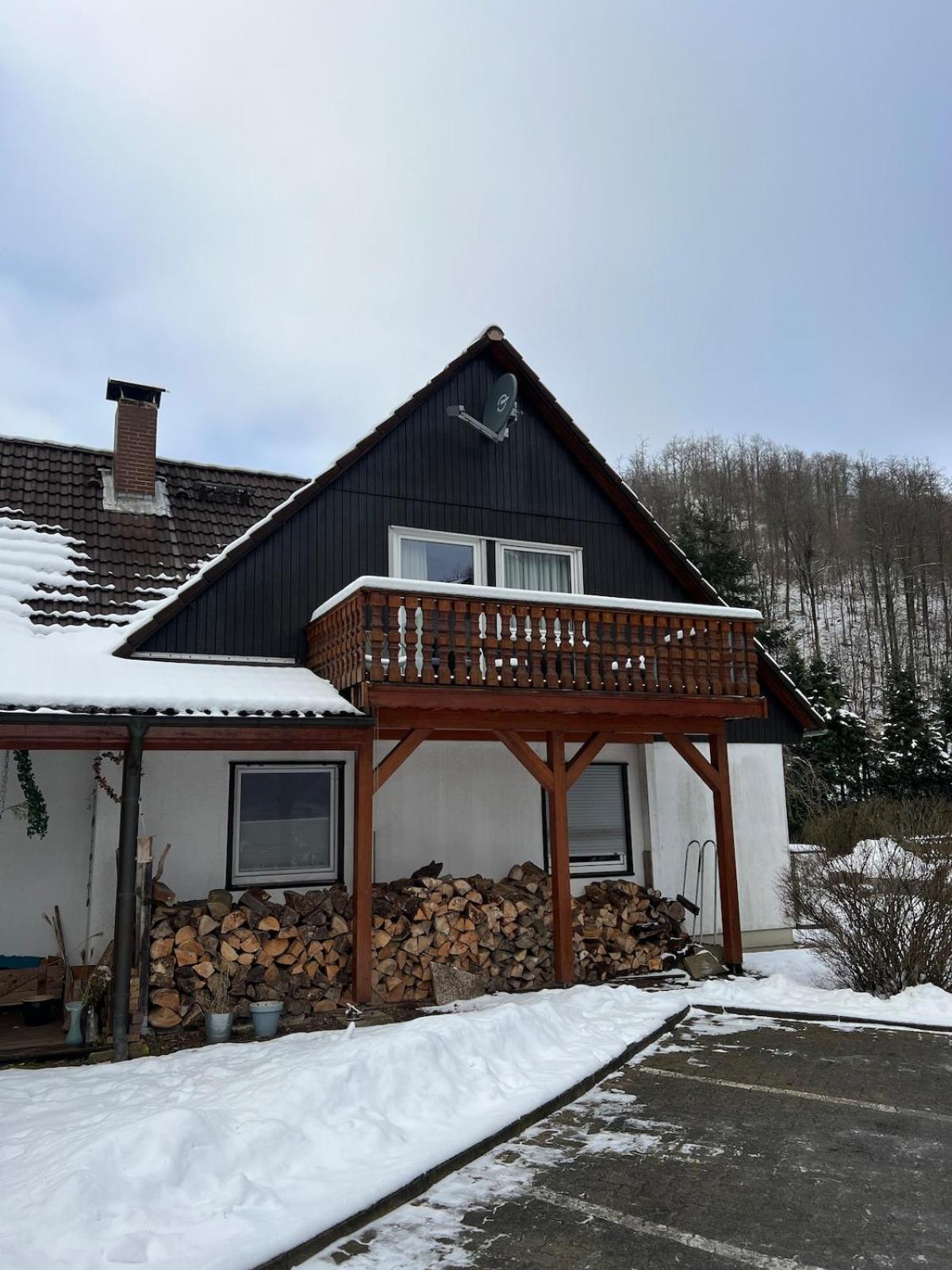 Vor Lauter Baeumen B&B Zorge Exteriör bild